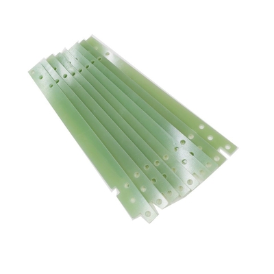 La résine Prepreg de fibre de verre de fibre de verre plaque le jaune vert de usinage de fraisage de pièces de commande numérique par ordinateur