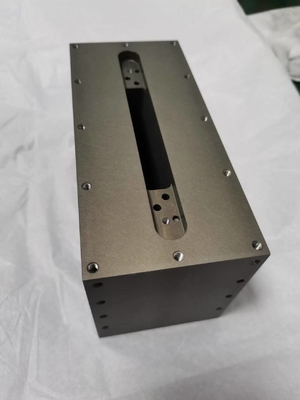 Imprégnation usinée en aluminium de anodisation dure naturelle de téflon de pièces