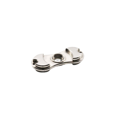 Pièces de fraisage usinées par commande numérique par ordinateur de plats de blocs en aluminium, pièces usinées par commande numérique par ordinateur médical