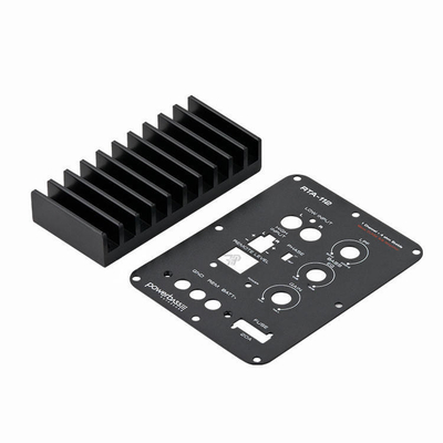 14mm 20mm 6063 a mené le profil en aluminium d'extrusion de radiateur avec la couleur anodisée