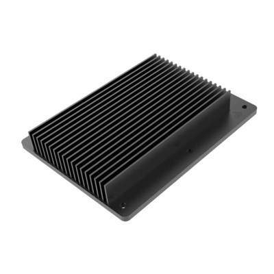 14mm 20mm 6063 a mené le profil en aluminium d'extrusion de radiateur avec la couleur anodisée