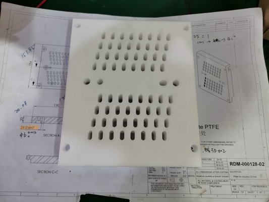 La commande numérique par ordinateur de fraisage a usiné le PC de PVC du NYLON en plastique DELRIN PTFE de pièces