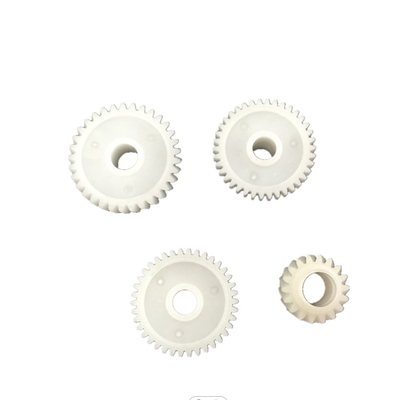 Pièces en plastique de construction résistantes de l'ozone, pièces de rotation de usinage de commande numérique par ordinateur de téflon d'ABS